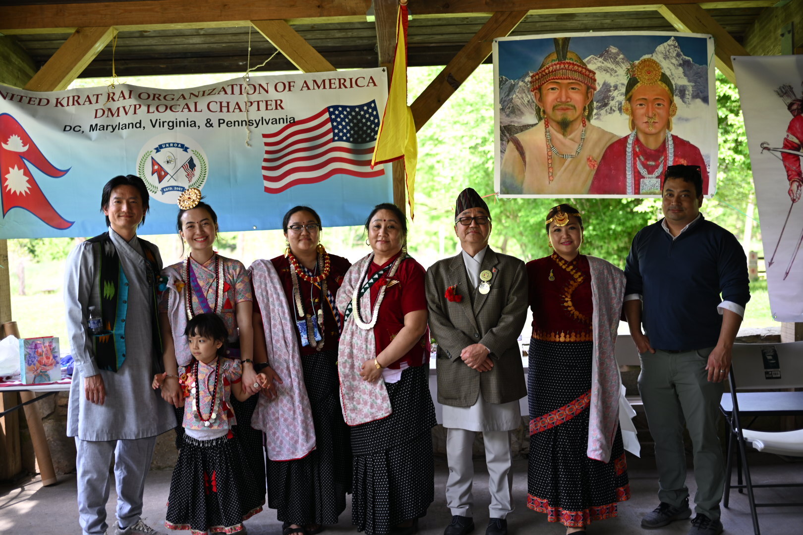 DMVP Chapter cultural gathering group portrait